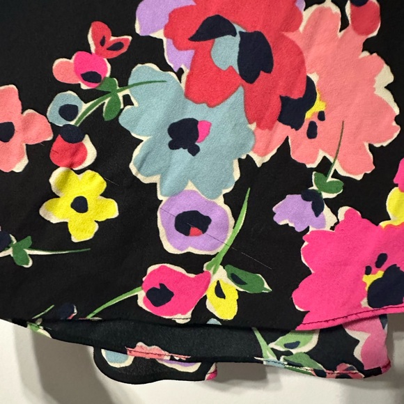 Kate Spade Vibrant Floral Tank Midi Dress Womens Xtra Small - Picture 6 of 10